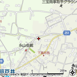 茨城県取手市下高井2109周辺の地図