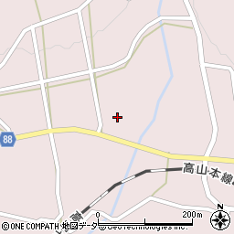 岐阜県下呂市萩原町四美1930周辺の地図