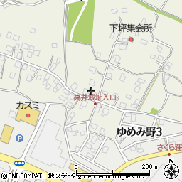 茨城県取手市下高井1404周辺の地図