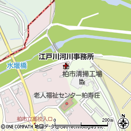 江戸川河川事務所周辺の地図