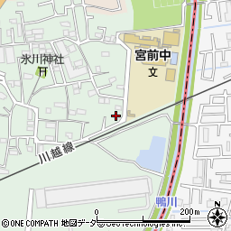 田部井設備周辺の地図