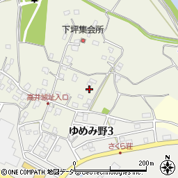 茨城県取手市下高井1503周辺の地図