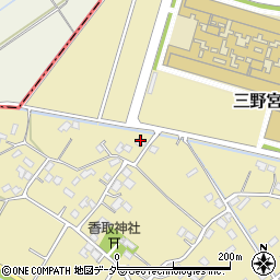 埼玉県越谷市三野宮231周辺の地図