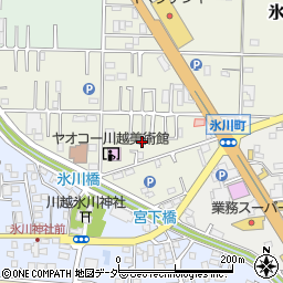 埼玉県川越市氷川町140-6周辺の地図