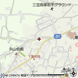 茨城県取手市下高井2118周辺の地図