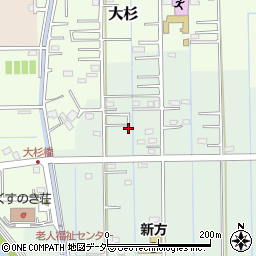 埼玉県越谷市北川崎755-13周辺の地図