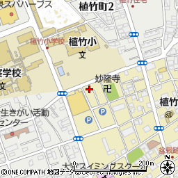 埼玉県さいたま市北区盆栽町496周辺の地図