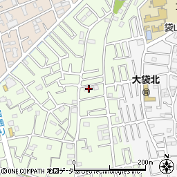 埼玉県越谷市恩間674周辺の地図