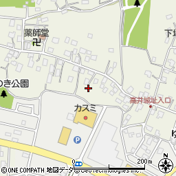 茨城県取手市下高井1387-1周辺の地図