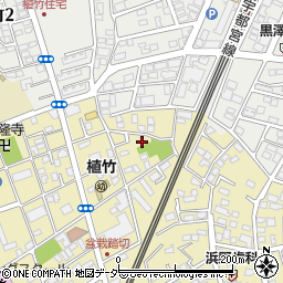 埼玉県さいたま市北区盆栽町466-11周辺の地図