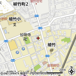 埼玉県さいたま市北区盆栽町524周辺の地図