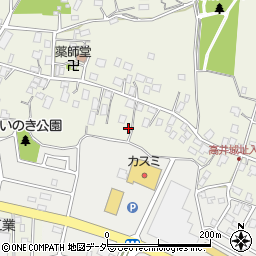茨城県取手市下高井1364周辺の地図