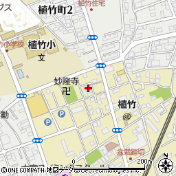 埼玉県さいたま市北区盆栽町520周辺の地図
