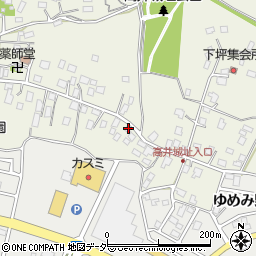 茨城県取手市下高井1398周辺の地図