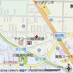 埼玉県川越市氷川町140周辺の地図