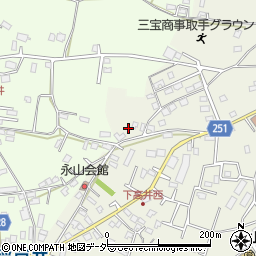 茨城県取手市下高井2107周辺の地図