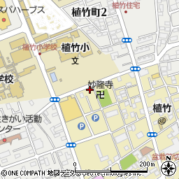埼玉県さいたま市北区盆栽町504周辺の地図