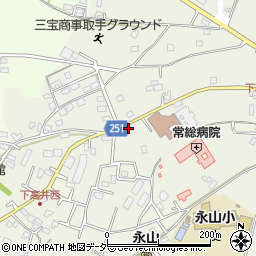 茨城県取手市下高井2138周辺の地図