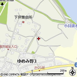 茨城県取手市下高井1527周辺の地図