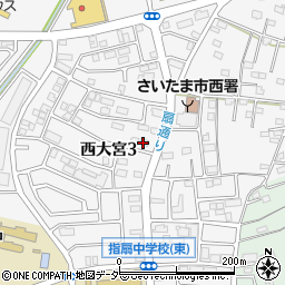 ほぐし人　西大宮店周辺の地図