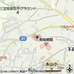 茨城県取手市下高井2148周辺の地図