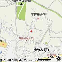 茨城県取手市下高井1466周辺の地図