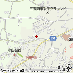 茨城県取手市下高井2099周辺の地図