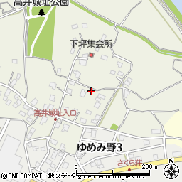 茨城県取手市下高井1464周辺の地図