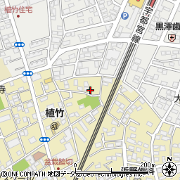 埼玉県さいたま市北区盆栽町533周辺の地図