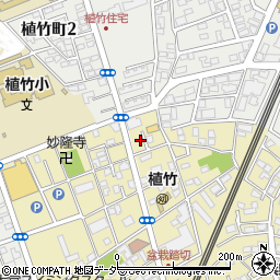 埼玉県さいたま市北区盆栽町527周辺の地図