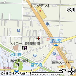 埼玉県川越市氷川町138-12周辺の地図