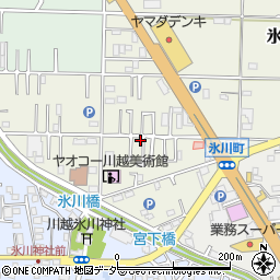 埼玉県川越市氷川町140-2周辺の地図