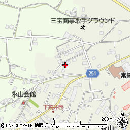 茨城県取手市下高井2101-3周辺の地図