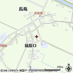 千葉県香取市長島808周辺の地図
