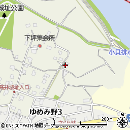 茨城県取手市下高井1524周辺の地図