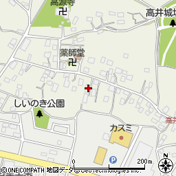 茨城県取手市下高井1352周辺の地図