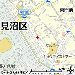 七里動物病院周辺の地図