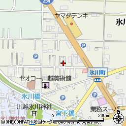 埼玉県川越市氷川町148-13周辺の地図