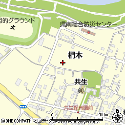 茨城県取手市椚木136周辺の地図