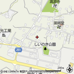 茨城県取手市下高井1277周辺の地図