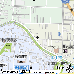 埼玉県川越市氷川町87-5周辺の地図