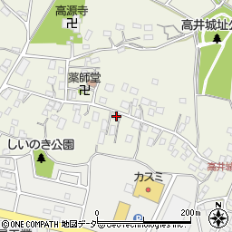 茨城県取手市下高井1353周辺の地図