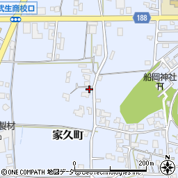 福井県越前市家久町52周辺の地図