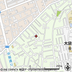 埼玉県越谷市恩間812-5周辺の地図