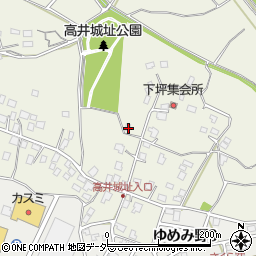 茨城県取手市下高井1416周辺の地図