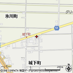 有限会社久我製作所周辺の地図