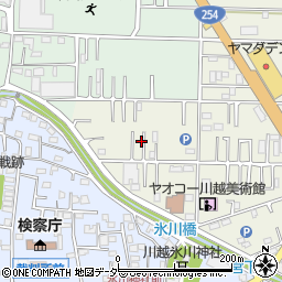 埼玉県川越市氷川町91-9周辺の地図