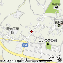茨城県取手市下高井1251周辺の地図