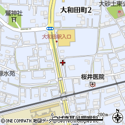 味祖南京本舗鳩屋本店周辺の地図
