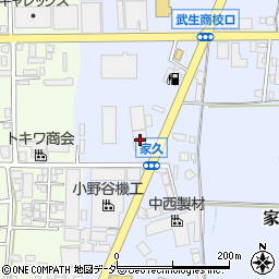 成田鉄工所周辺の地図